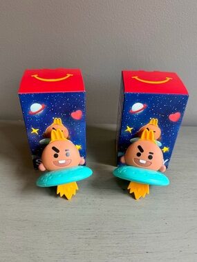 McDonald's 2026 Bt21 Happy Meal Toy Shooky Brand New Toy K-pop BTS (Suga) x 2